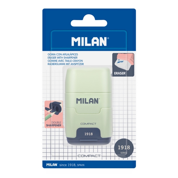 Milan Compact 1918 Afilaborra - Cuchilla de Acero de Seguridad - Colores Surtidos