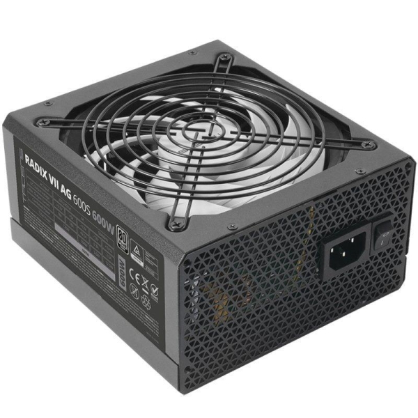 Tacens RADIX VII AG 600S alimentatore per computer 600 W 20+4 pin ATX ATX