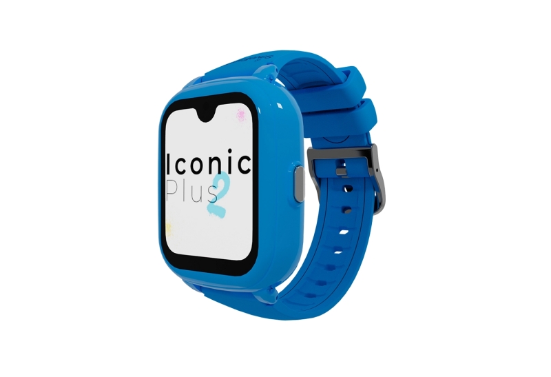 Savefamily Reloj Inteligente Smartwatch Infantil Iconic Plus 2 con GPS y Llamada - IP67 - Bateria 850mAh - IA - Color Azul
