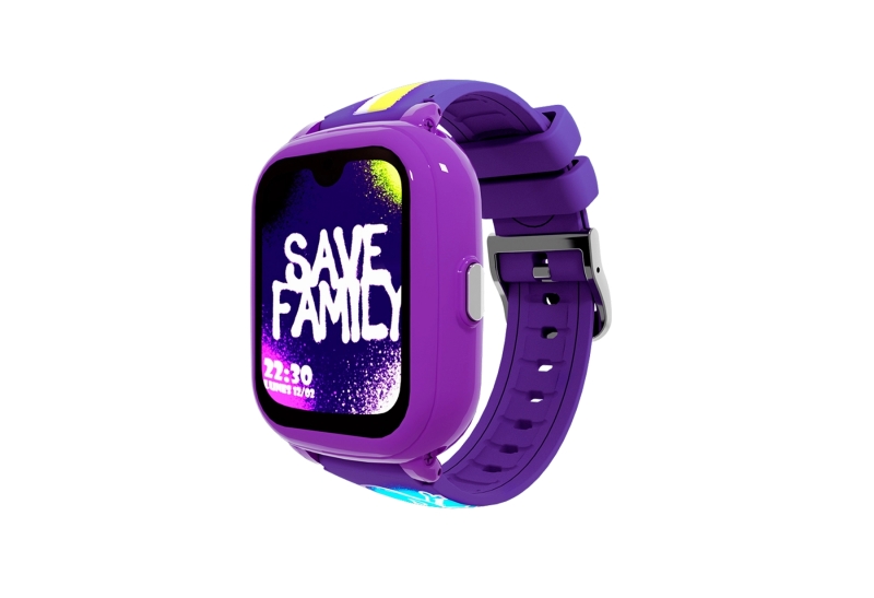 Savefamily Reloj Inteligente Smartwatch Infantil Iconic Plus 2 con GPS y Llamada - IP67 - Bateria 850mAh - IA - Color Graffiti