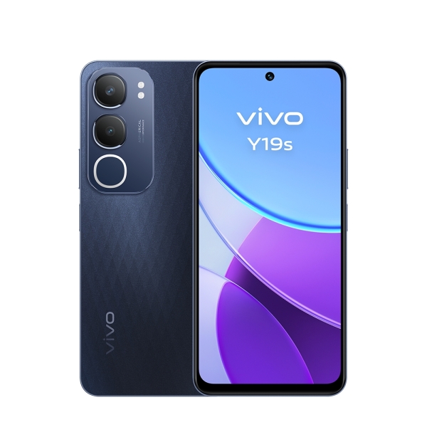 Vivo Y19s Smartphone Pantalla 6.68" - 6GB - 128GB - Camara 50Mp - Bateria 5150mAh - Admite Carga de 44W - Color Negro