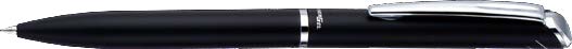 Pentel Energel High Class Boligrafo de Tinta Gel 0.7mm - Trazo 0.35mm - Recargable - Cuerpo Metalico - Color Negro