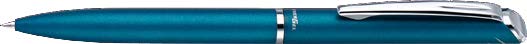 Pentel Energel High Class Boligrafo de Tinta Gel 0.7mm - Trazo 0.35mm - Recargable - Cuerpo Metalico - Color Azul Claro