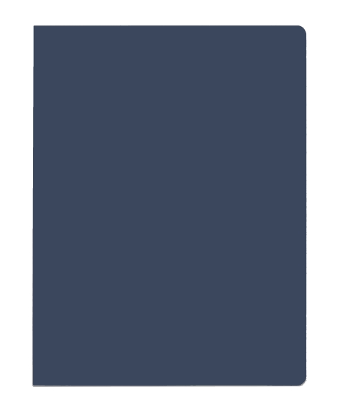 Elba Gio Pack de 50 Subcarpetas de Cartulina 230gr - Formato A4 - Ranura para Fastener - Color Azul Oscuro