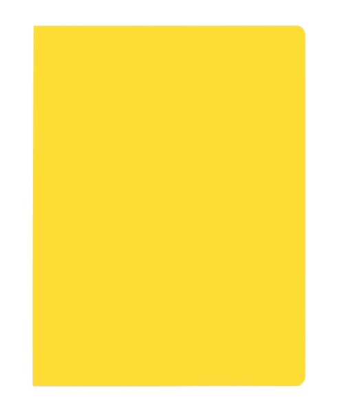 Elba Gio Pack de 50 Subcarpetas de Cartulina 230gr - Formato Folio - Ranura para Fastener - Color Amarillo Intenso