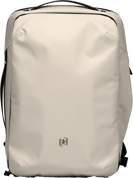 Oxford Identity Mochila Executive 18L - 2 Compartimentos y 12 Bolsillos - Bolsillo Antirobo - Asa Superio y Lateral - 42x32x13cm - Color Beige