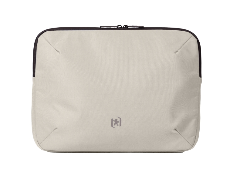 Oxford Identity Executive Funda/Maletin para Portatiles hasta 15.5" - 2 Compartimentos y 4 Bolsillos - Cierre de Cremallera - 38x29x5cm - Color Beige