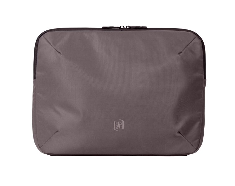 Oxford Identity Executive Funda/Maletin para Portatiles hasta 15.5" - 2 Compartimentos y 4 Bolsillos - Cierre de Cremallera - 38x29x5cm - Color Gris