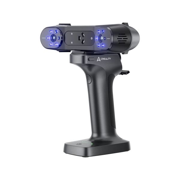 Creality CR-Scan RaptorX Escaner 3D Hibrido Inalambrico WiFi6 - 34+7 Lineas de Laser Azul - Precision Laser: 0,02mm, NIR 0,05mm - Bateria de Larga Duracion