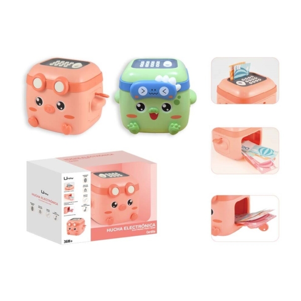Umay Hucha Electronica Diseño Animales - Cierre con Contraseña - 2 Modelos Surtidos Aleatorios