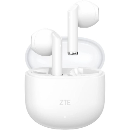 ZTE Buds 2 Auriculares True Wireless - Bluetooth 5.3 - 25h Autonomia - Resistencia IPX4 - Color Blanco