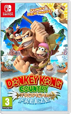Nintendo Videojuego Donkey Kong Country: Tropical Freeze para Consola Nintendo Switch - Genero Plataformas/Aventura - PEGI 3