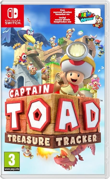 Nintendo Videojuego Captain Toad: Treasure Tracker para Consola Nintendo Switch - Genero Aventura/Puzzle - PEGI 3