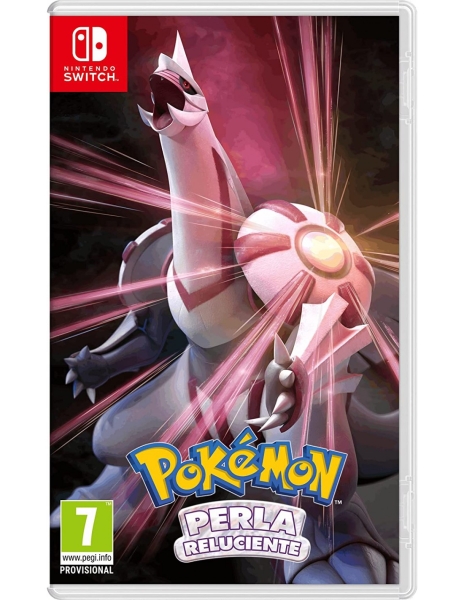 Nintendo Videojuego Pokemon Perla Reluciente para Consola Nintendo Switch - Genero Rol/Aventura - PEGI 7
