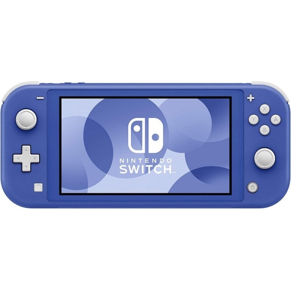 Nintendo Consola Portatil Nintendo Switch Lite - Procesador Tegra Nvidia - NFC - Multijugador - Pantalla Tactil LCD de 5.5" - Bateria 3570mAh - Controles Integrados - MicroSD - Color Azul