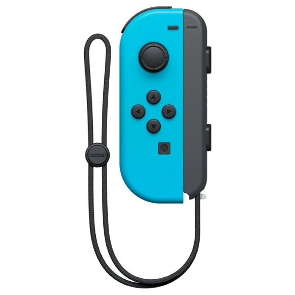 Nintendo Mando Joy-Con Izquierdo para Nintendo Switch - Vibracion HD - Sensor de Movimiento - Acelerometro y Giroscopio - Conectividad Bluetooth - Color Azul Neon