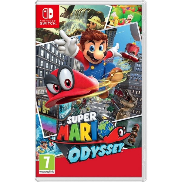 Nintendo Videojuego Super Mario Odyssey para Consola Nintendo Switch - Genero Aventura/Plataformas - PEGI 7