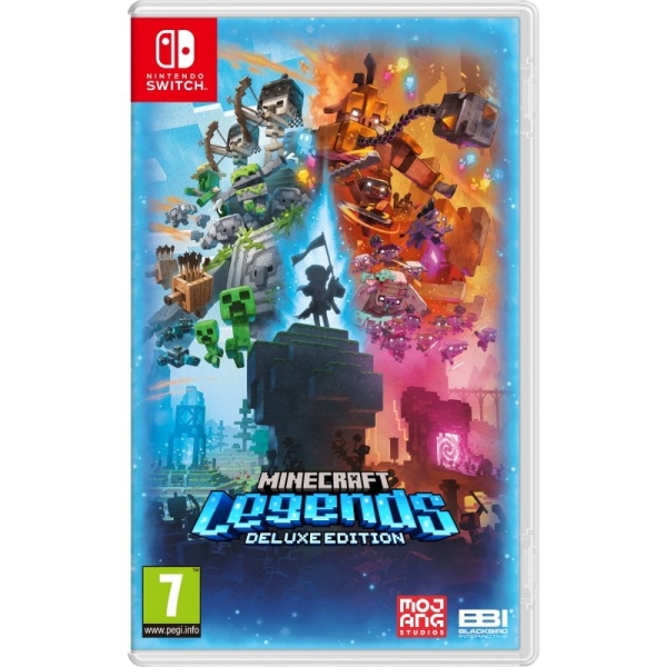 Nintendo Videojuego Minecraft Legends DLX para Consola Nintendo Switch - Genero Accion/Estrategia - PEGI 7