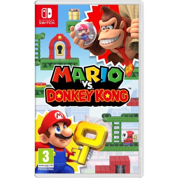Nintendo Videojuego Mario Vs Donkey Kong para Consola Nintendo Switch - Genero Puzles/Plataformas - PEGI 3