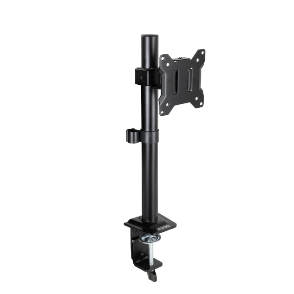 Tooq DB1130TN-B Soporte de Mesa para Monitor de 17"-32" - Altura, Inclinacion, Rotacion y Giro Regulables - Gestion de Cables - Peso Max 10Kg - VESA 100X100mm - Color Negro