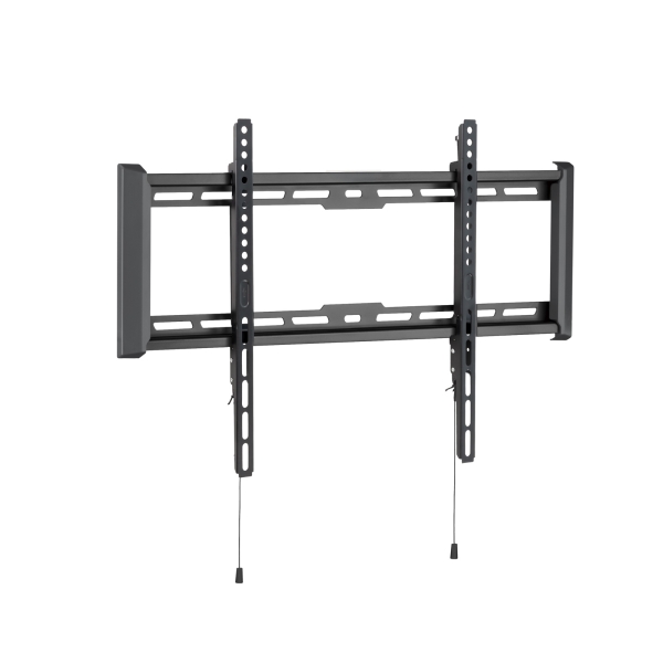 Tooq LP1083F-B Soporte Fijo de Pared para TV de 37"-80" - Peso Max 75Kg - VESA 600x400mm - Sistema de Liberacion Mediante Cordon - Color Negro