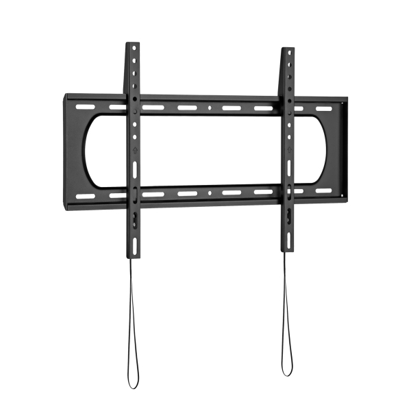 Tooq LP1084F-B Soporte Fijo de Pared para TV de 37"-80" - Peso Max 80Kg - VESA 600x400mm - Sistema de Liberacion Mediante Cordon - Color Negro