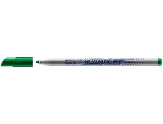 Bic Velleda 1721 Rotulador para Pizarra - Punta Fina - Trazo de 1.5mm - Borrado Optimo - Color Verde