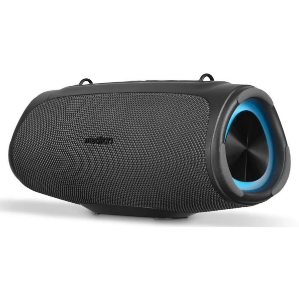 Medion Life P61746 M Altavoz 30W - Bluetooth 5.3 - Modo Broadcast - Resistente al Agua - Hasta 42 Horas de Autonomia - Iluminacion RGB - Color Antracita