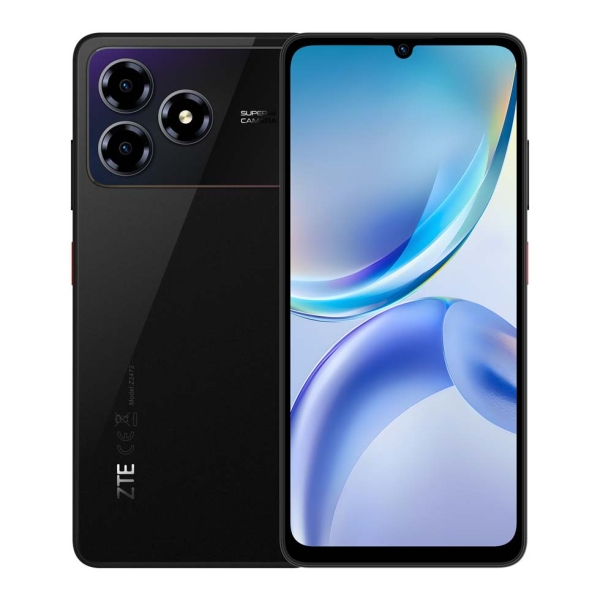 ZTE Blade A36 Smartphone Pantalla 6,75" - 4+8 GB RAM - 64 GB - 90 Hz - Bateria 5000 mAh - Color Negro