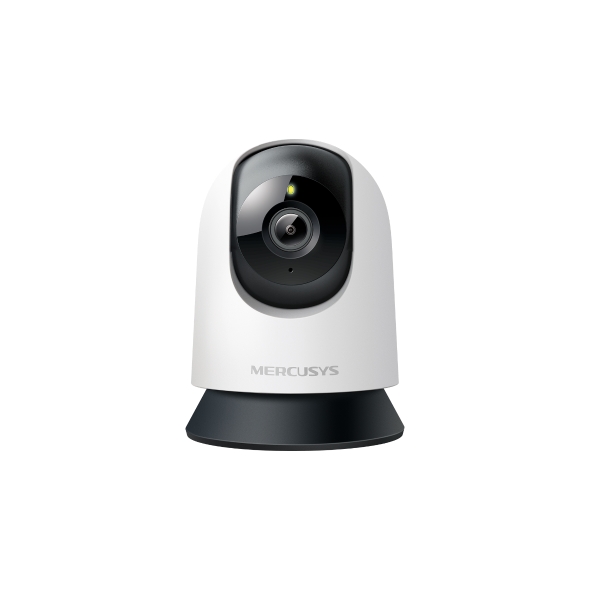 Mercusys MC200 Camara WiFi Seguridad 1080P - Vision Nocturna hasta 12m - Movimiento 360 Grados - Audio Bidireccional - Color Blanco
