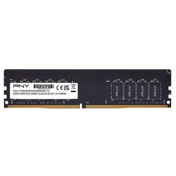PNY Memoria RAM DDR4 8GB 3200MHz CL22