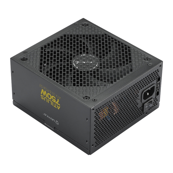 Unykach Atilius 3.1 Black 750W 80 Plus Gold Fuente de Alimentacion 750W ATX 3.1 - Full Modular - Ventilador 120mm
