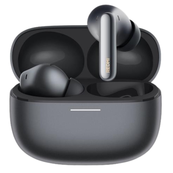 Xiaomi Redmi Buds 8 Pro Auriculares Inalambricos TWS - Hi Res Audio Wireless - Cancelacion Inteligente de Ruido 55 dB - Bluetooth 5.4 - Audio Espacial - Hasta 35 Horas de Autonomia - Color Negro