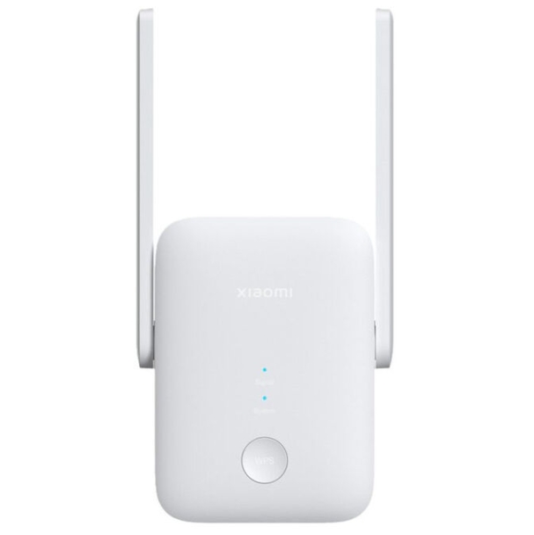 Xiaomi Wi‑Fi Range Extender AX1500 Repetidor WiFi 6 - Velocidad Hasta 1501 Mbps - Doble Banda 2.4/5 GHz - Puerto Gigabit Ethernet - Compatible EasyMesh - 2 Antenas Alta Ganancia - Indicador de Señal - Color Blanco