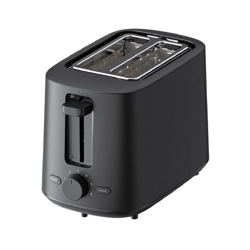 Xiaomi Toaster Tostadora 930W - Ranura Ancha 35 mm - 6 Niveles de Tostado - Funcion Descongelar y Recalentar - Rejilla Plegable Tipo Mini Horno - Bandeja RecogeMigas - Material Apto para Alimentos - Color Negro