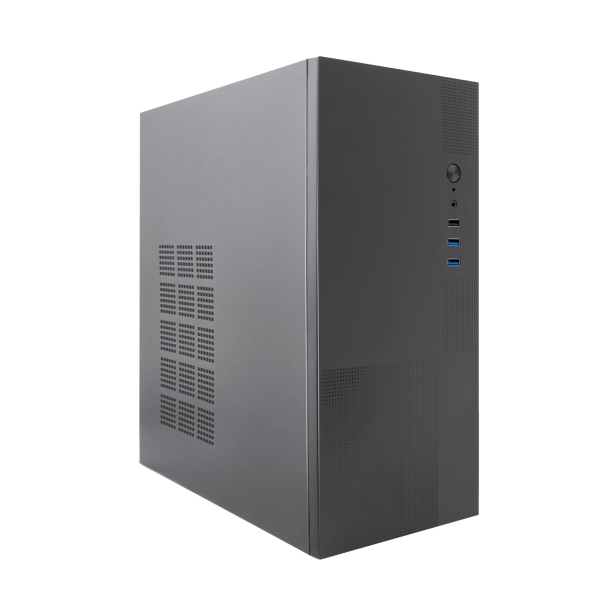 Coolbox PC M440 Caja Torre MicroATX - Tamaño Disco Soportado 3.5", 2.5" - USB-A 3.0 y Audio + Fuente de Alimentación - Color Negro