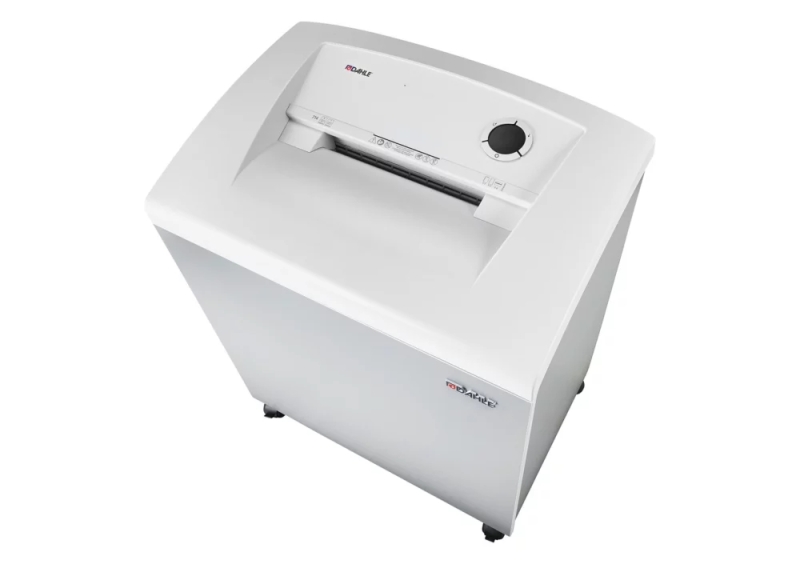Dahle 714 Destructora de Papel Manual Microcorte P-7 - Destruye hasta 7 Hojas - Capacidad de la Papelera 140L - Ruedas Giratorias - Color Gris