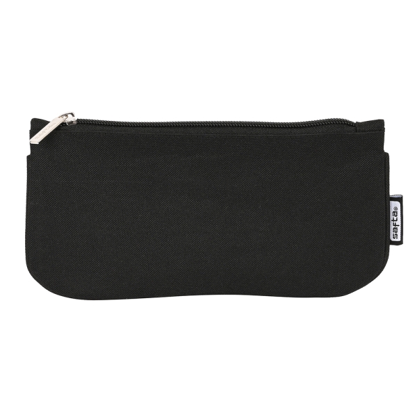 Safta Portatodo - Cremallera - 0.25L - Ligera - Portatil - 230x10x110mm - Color Negro
