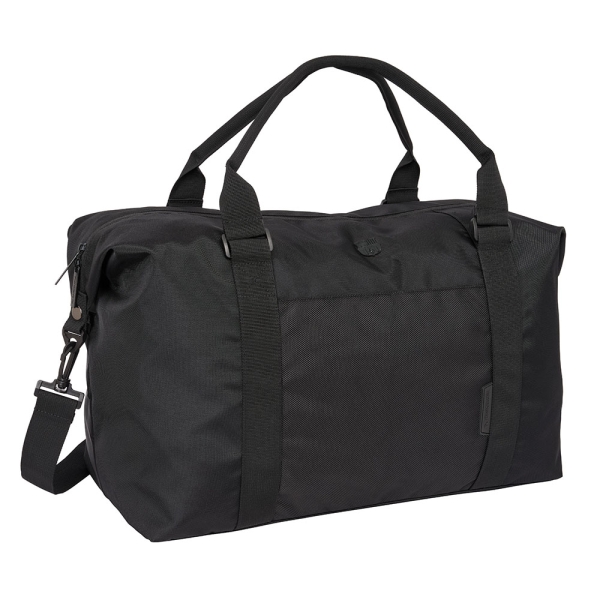 Safta F.C.Barcelona Premium Bolsa de Deporte - Bandolera Ajustable - Bolsillo Frontal - Interior Forrado - Cremalleras en 2 Direcciones - Bolsillos Internos - Color Negro
