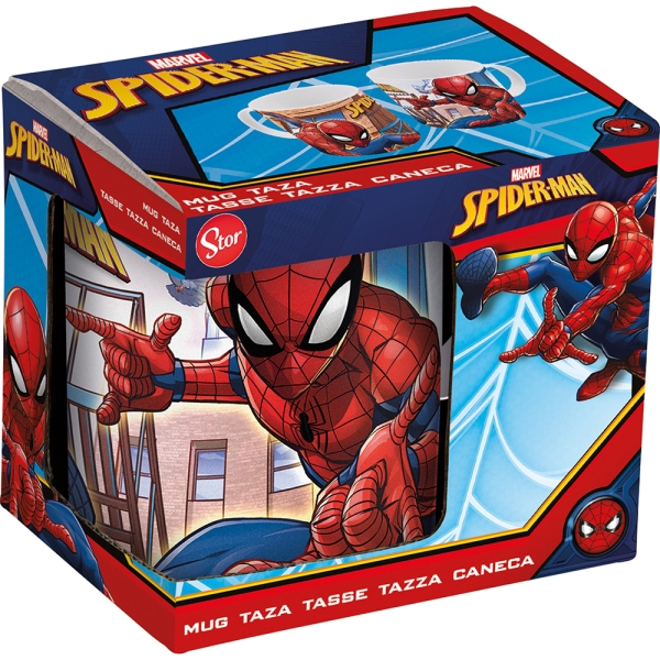 Safta Spider-Man Great Power Taza Ceramica de 325ml - Multicolor