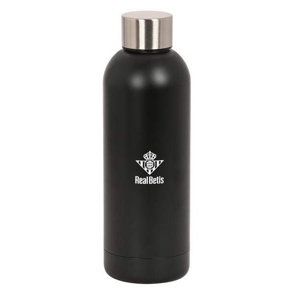 Safta Real Betis Balompie Premium Botella Termo de 500ml - Acero Inoxidable - 70x225mm - Color Negro