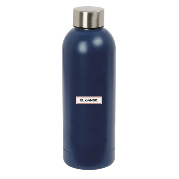 Safta el Ganso Eclipse Botella Termo de 500ml - Acero Inoxidable - 70x225mm - Color Azul Marino