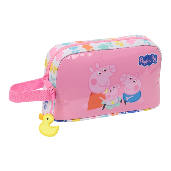 Safta Peppa Pig Baby Pig Portadesayunos Termico de 1.7L - Interior Forrado en Aluminio - 215x65x120mm - Color Rosa
