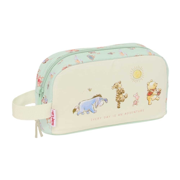 Safta Winnie The Pooh Portadesayunos Termico de 1.7L - Interior Forrado en Aluminio - 215x65x120mm - Color Beige