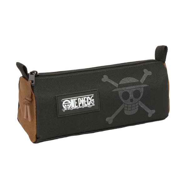 Safta One Piece Portatodo - Cremallera - 1.20L - 210x70x80mm - Color Negro