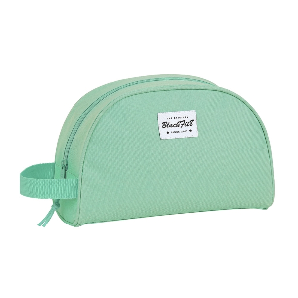 Safta Blackfit8 Neceser de 5L - Cremallera - Asa Lateral - Adapatable a Carro - Bolsillo Interior - 280x100x180mm - Color Turquesa