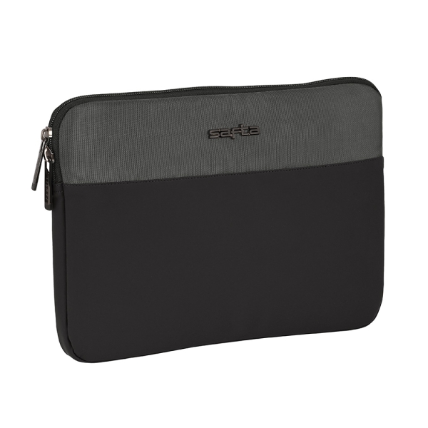 Safta Business Funda para Portatil hasta 10" - Alojamiento Acolchado - 1.08L - Proteccion contra Golpes - 270x20x200mm - Color Gris Oscuro