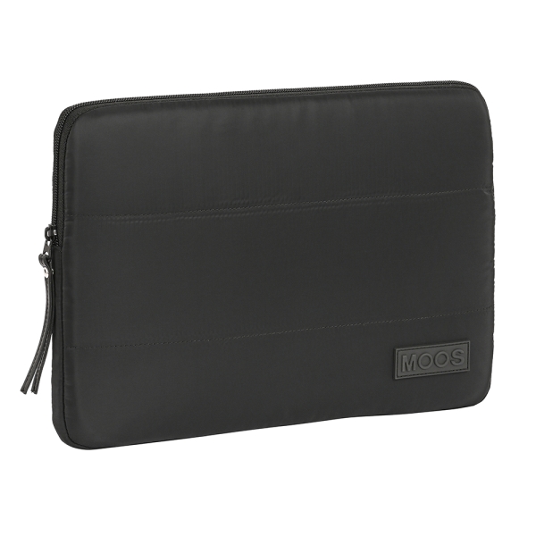 Safta Moos Capsula Funda para Portatil hasta 14" - Alojamiento Acolchado - 1.7L - 340x20x250mm - Color Negro