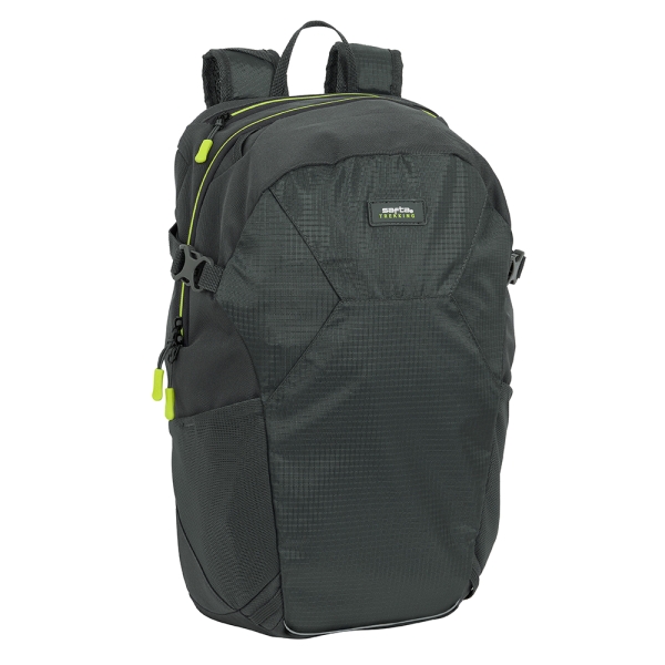 Safta Trekking Mochila - Detalles Reflectantes - Bolsillo para Portatil - Espalda Acolchada Ergonomica - Material Repelente al Agua - 18.63L - 270x150x460mm - Color Gris Oscuro