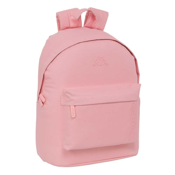 Safta Kappa Basics Mochila para Portatil hasta 14.1" - Interior Acolchado - Bolsillo para Tablet - Tirador Doble - Hombreras Ergonomicas - 20L - 310x160x410mm - Color Rosa